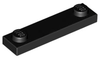 Plate, Modified 1 x 4 with 2 Studs without Groove