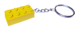 Yellow Brick 2x4 sleutelhanger
