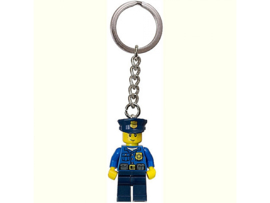 City Policeman Key Chain
