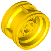 Wheel 30.4mm D. x 20mm with No Pin Holes and Reinforced Rim