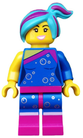 Flashback Lucy, The LEGO Movie 2 (Minifigure Only without Stand and Accessories)
