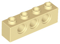 Technic, Brick 1 x 4 with Holes