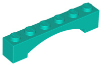 Arch 1 x 6 Raised Arch 92950