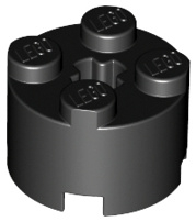 Brick, Round 2 x 2 with Axle Hole