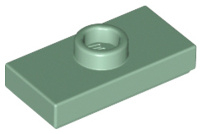 Plate, Modified 1 x 2 with 1 Stud with Groove and Bottom Stud Holder (Jumper)