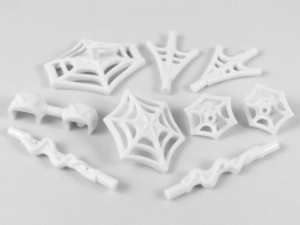 Minifigure, Weapon Pack Spider-Man Web Effects, 9 in Bag (Multipack)