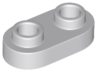Plate, Round 1 x 2 with Open Studs