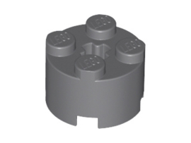 Brick, Round 2 x 2 with Axle Hole