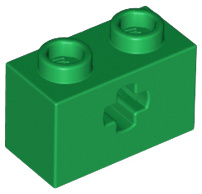 Technic, Brick 1 x 2 with Axle Hole