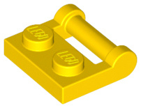 Plate, Modified 1 x 2 with Bar Handle on Side - Closed Ends