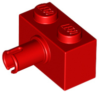 Brick, Modified 1 x 2 with Pin