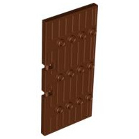 Reddish Brown Door 1 x 5 x 8 1/2 Stockade