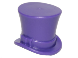 Minifigure, Headgear Hat, Top Hat with Ribbon