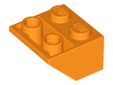 Slope, Inverted 45 2 x 2 with Flat Bottom Pin