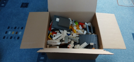 Doosje met Gebruikte LEGO onderdelen