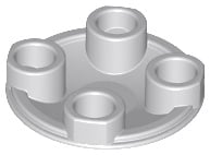 Plate, Round 2 x 2 with Rounded Bottom (Boat Stud)
