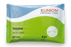 Wassen zonder water, washand Klinion Personal Care - 3500