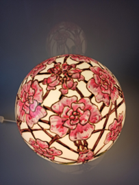 Lamp 35 roze rozen