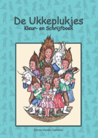 Boek Kleur- en schrijfboek De Ukkeplukjes