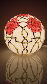 Lamp 110 Art Nouveau Rode Rozen