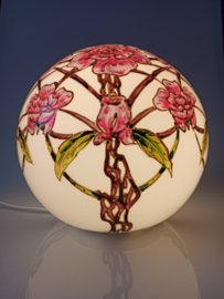 Lamp 35 roze rozen