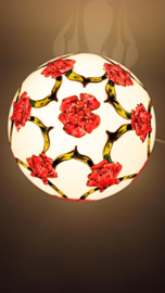 Lamp 118 red roses