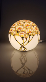 Lamp 80 Witte bloemen