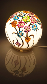 Kleine Bollamp 203 Veelkleurige Bloemen