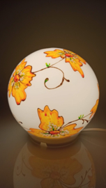 Kleine Bollamp 190 Gele bloemen