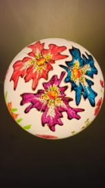 Grote bollamp 236 Wilde bloemen