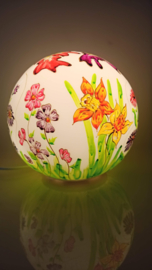 Grote bollamp 236 Wilde bloemen