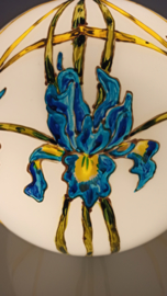 Lamp 77 Art Nouveau Blauwe Iris