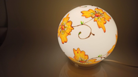 Kleine Bollamp 190 Gele bloemen