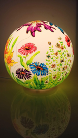 Grote bollamp 236 Wilde bloemen