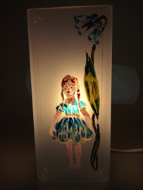 lamp blue fairy pigtails