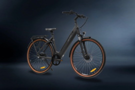 Altec Cento 28 Inch Elektrische Fiets Dame Intube-accu 36v-14.5AH Mat Zwart Hydr.