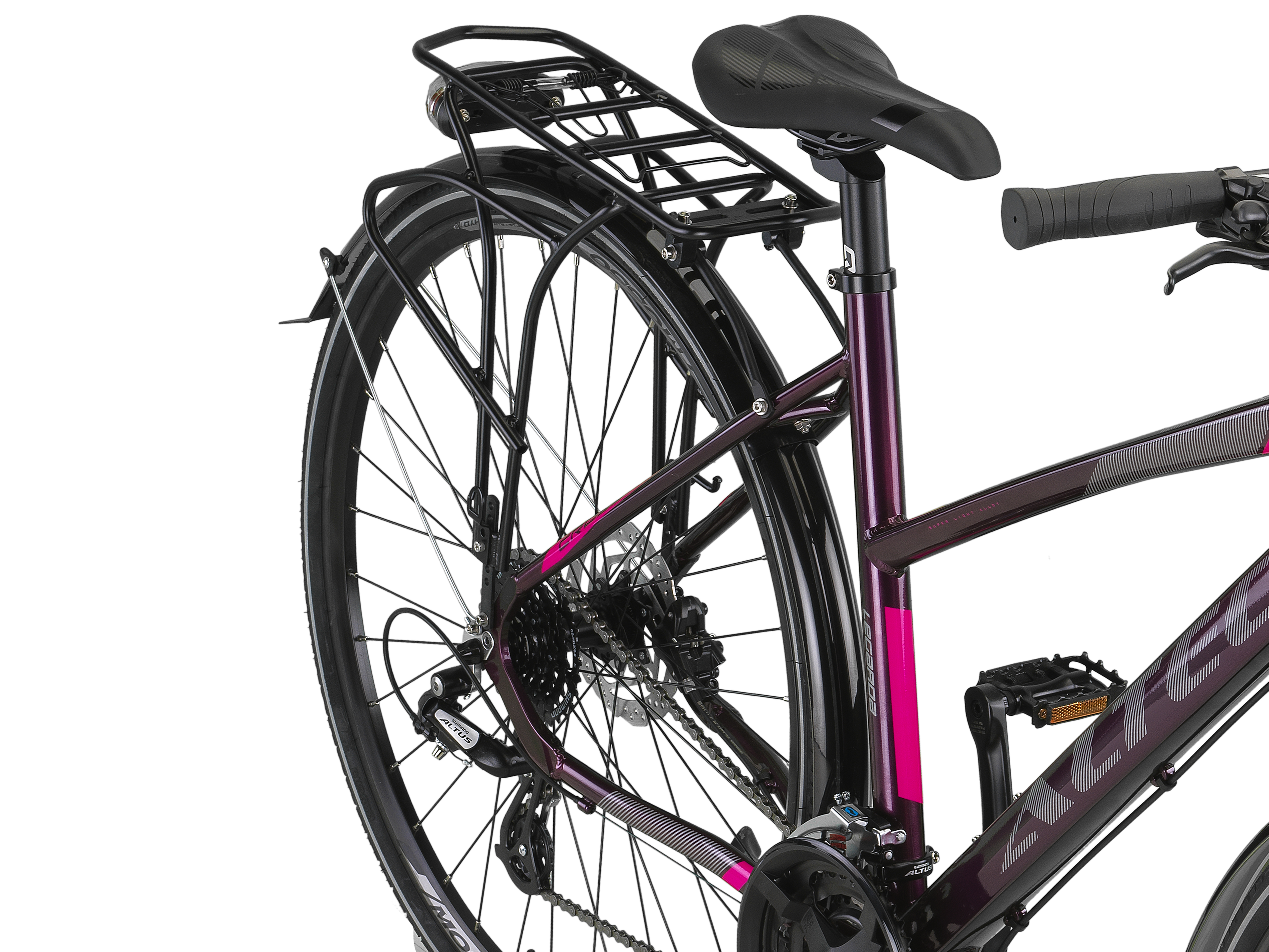 Altec Legarda (CT) LSM 28 inch Damesfiets V-Brakes 24 Versn. Purple/Pink