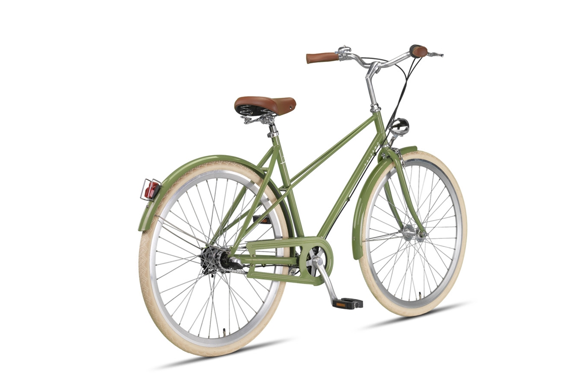Altec Palermo 3F 28 inch Damesfiets 52 cm Retro Groen