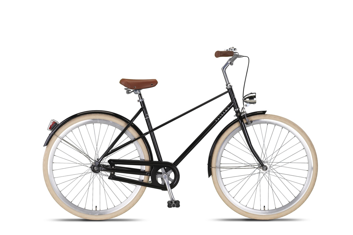 Altec Palermo 3F 28 inch Damesfiets 52 cm Glans Zwart