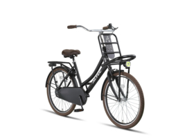 Altec Urban 24inch Transportfiets Mat Zwart