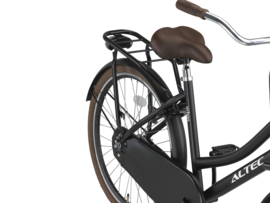 Altec Urban 24inch Transportfiets Mat Zwart