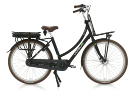 Vogue E-bike, Elite M300, 7SP Shimano, 50 cm, Mat zwart