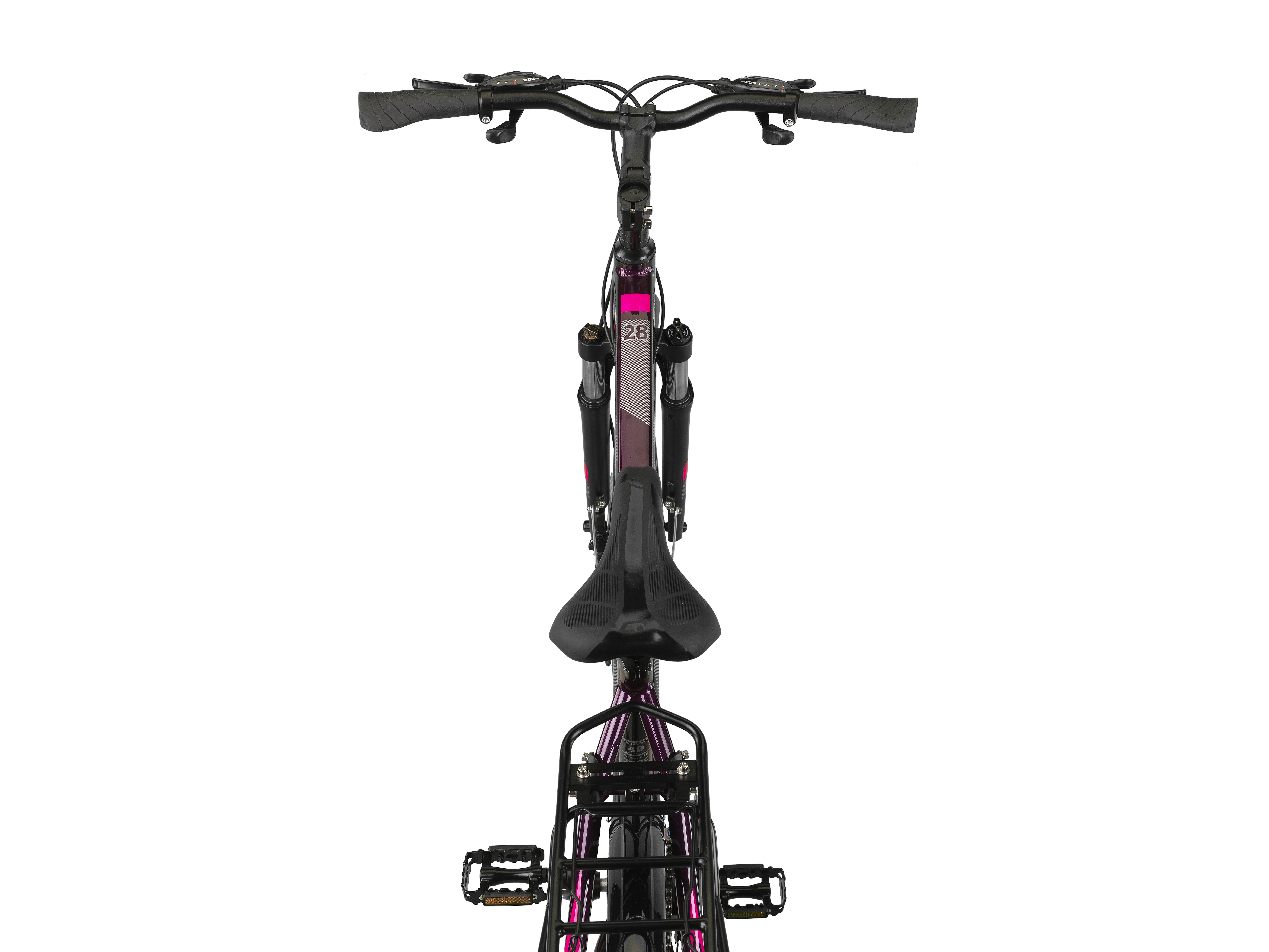 Altec Legarda (CT) LSM 28 inch Damesfiets V-Brakes 24 Versn. Purple/Pink