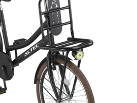 Altec Urban 24inch Transportfiets Mat Zwart