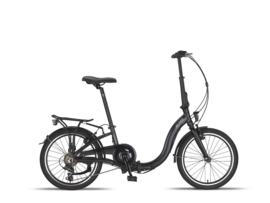 Altec Comfort 20 inch Vouwfiets 6s Mat Zwart