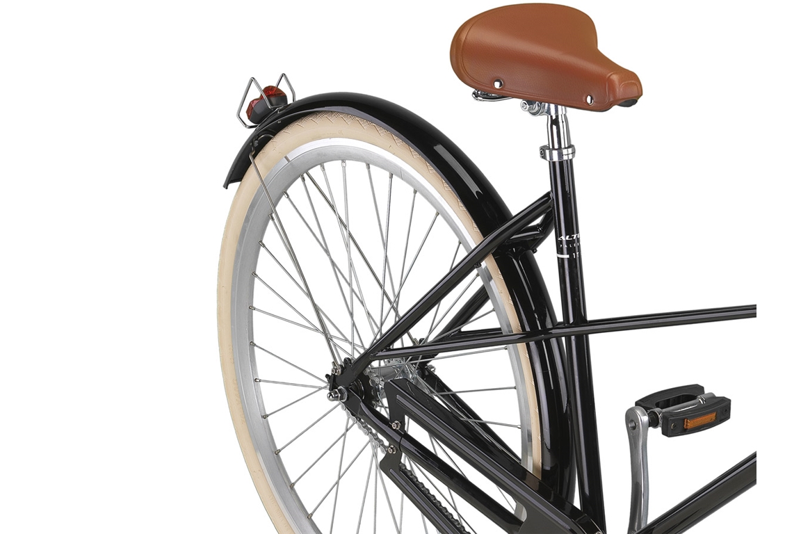Altec Palermo 3F 28 inch Damesfiets 52 cm Glans Zwart