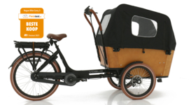 Vogue Carry 3 bakfiets bruin