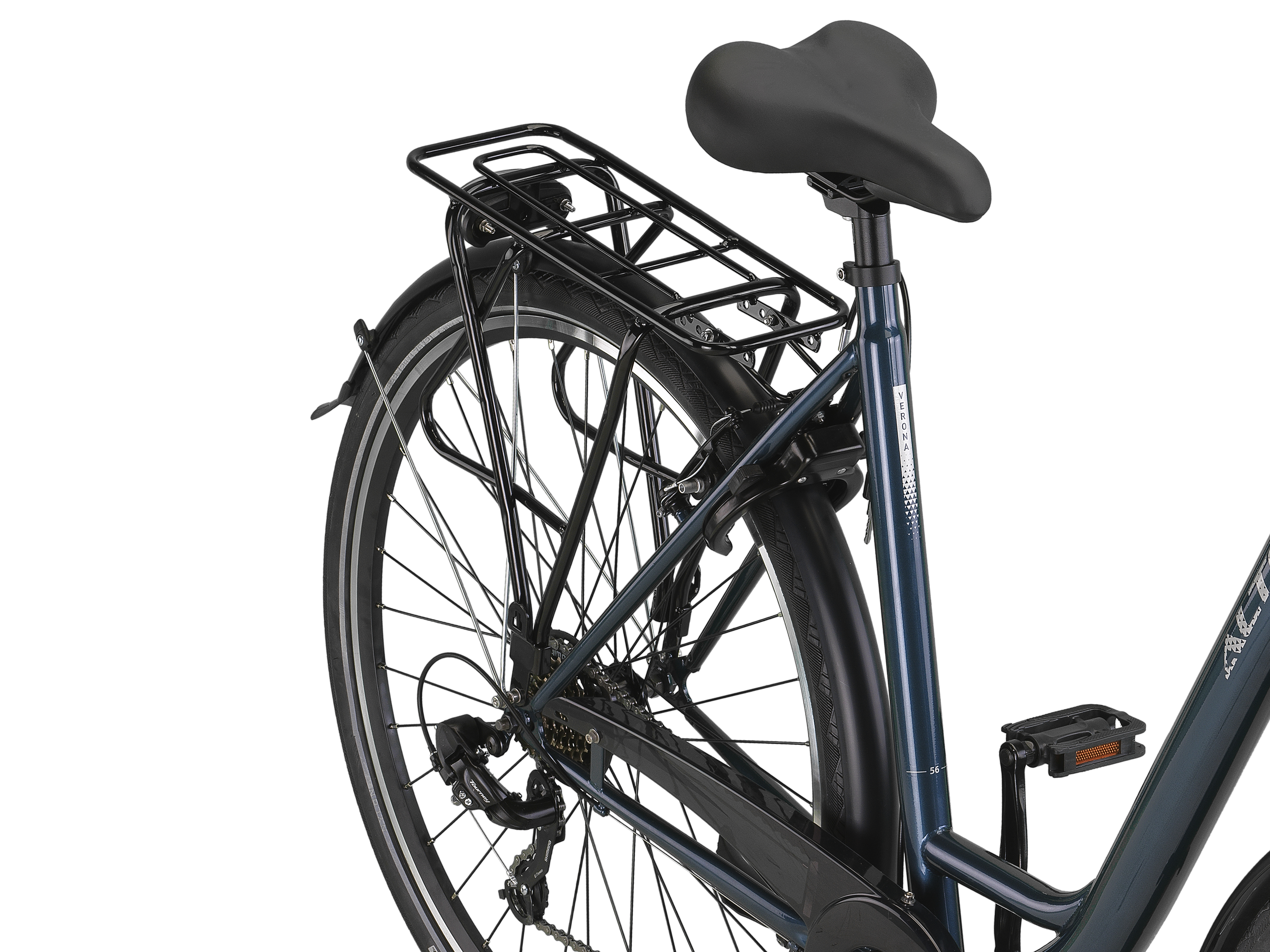 Altec Verona 28inch 2D Damesfiets 52 en 56 cm Petrol