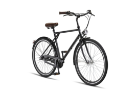 Altec Palermo 3F 28 inch Herenfiets 56 cm Glans Zwart