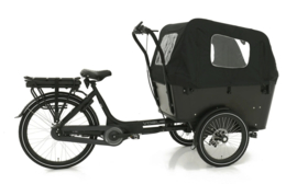 Vogue Carry 3 bakfiets zwart